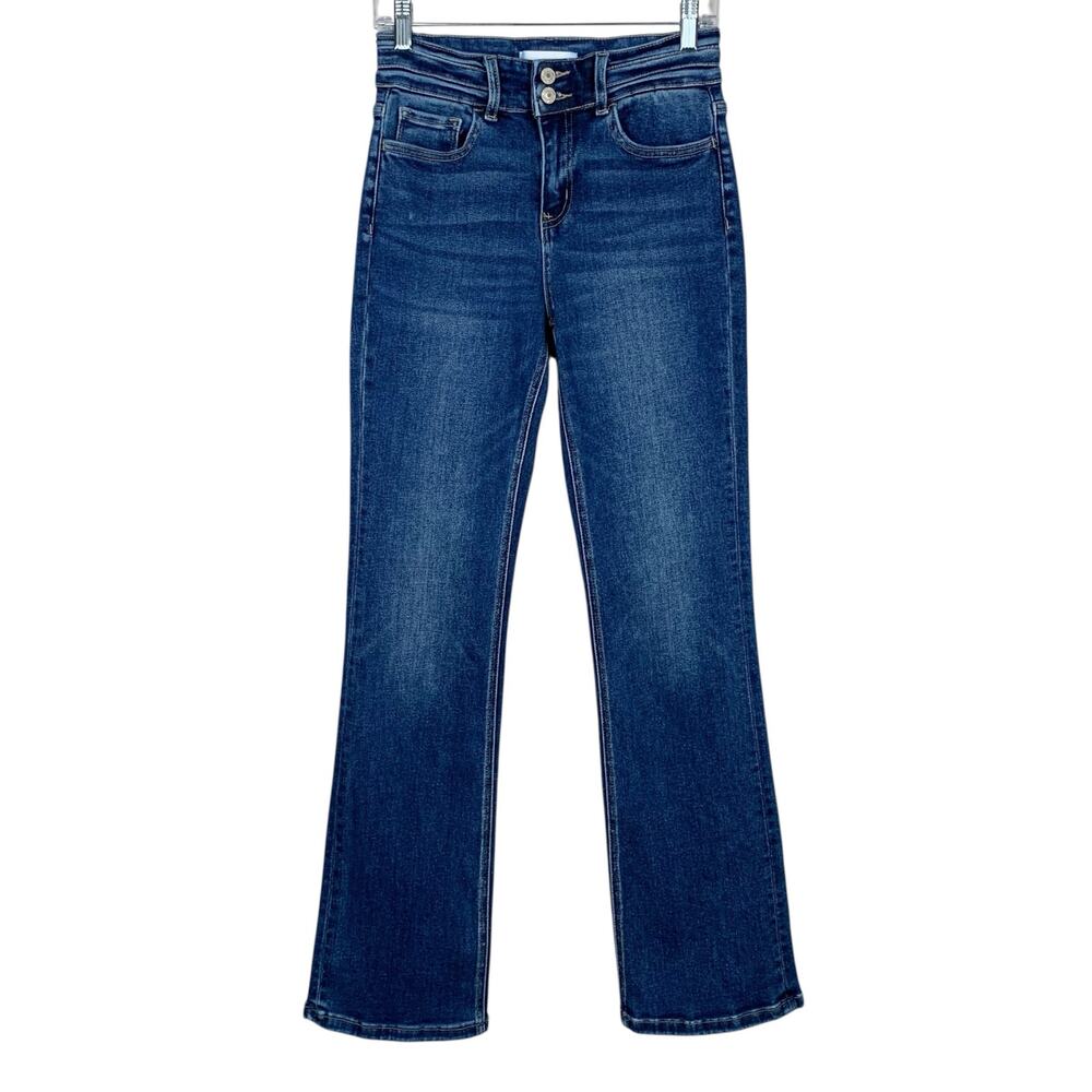 Vervet Dark Blue Bootcut Women's Jeans size 27